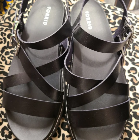 💥SOLD💥Torrid Platform Sandals - Picture 5 of 7